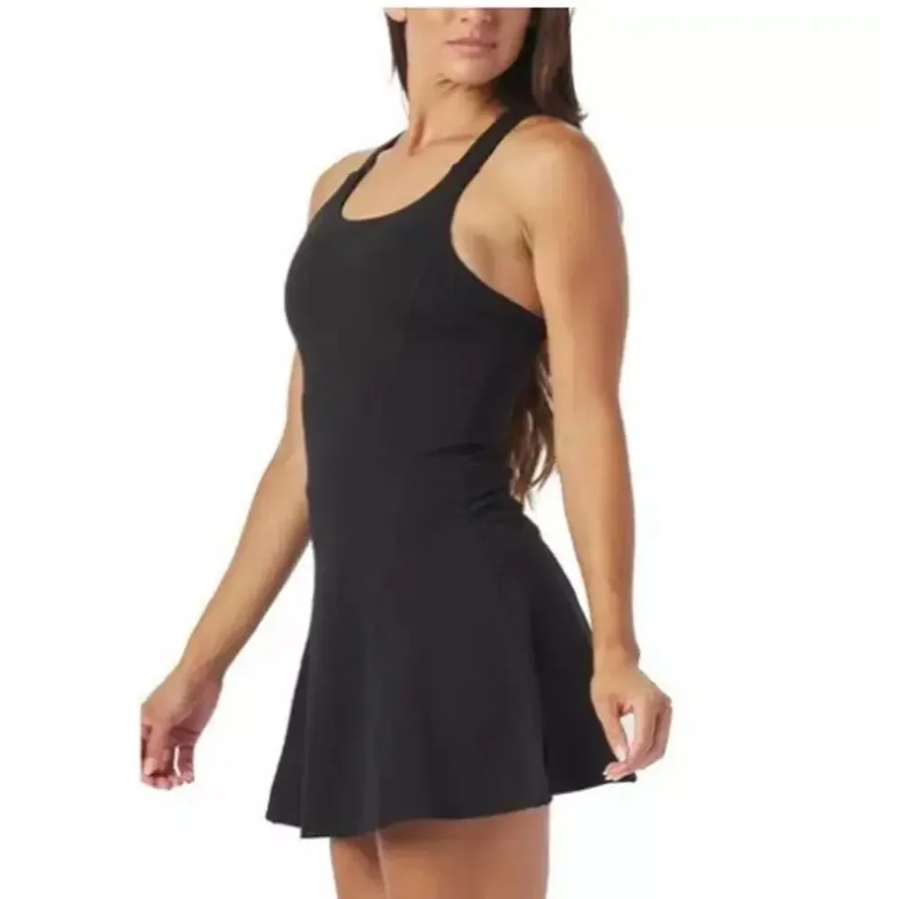 Glyder Full Force Black Tennis Dress Pickle Ball Golf XL - Picture 15 of 15